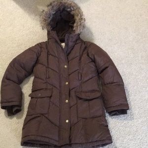 Old navy girl’s jacket, brown, size Large